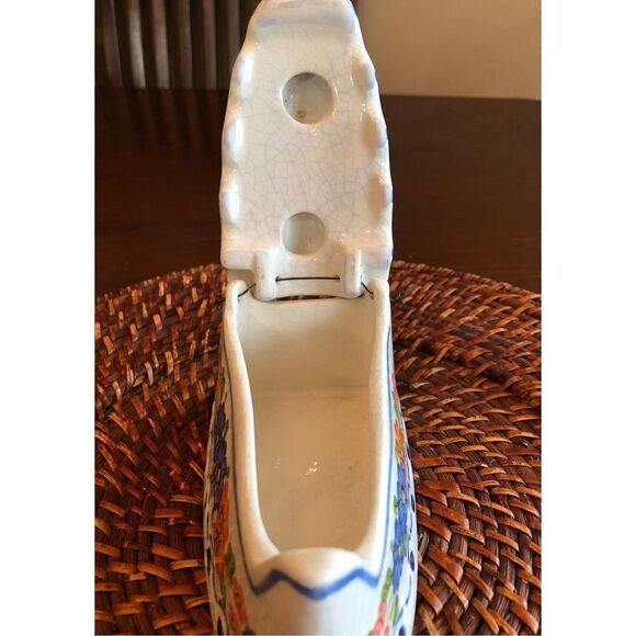 VINTAGE - 🎉HP🎉 Unique Decorative Porcelain Jewelry/Trinket BoxFrench Country - Picture 8 of 16